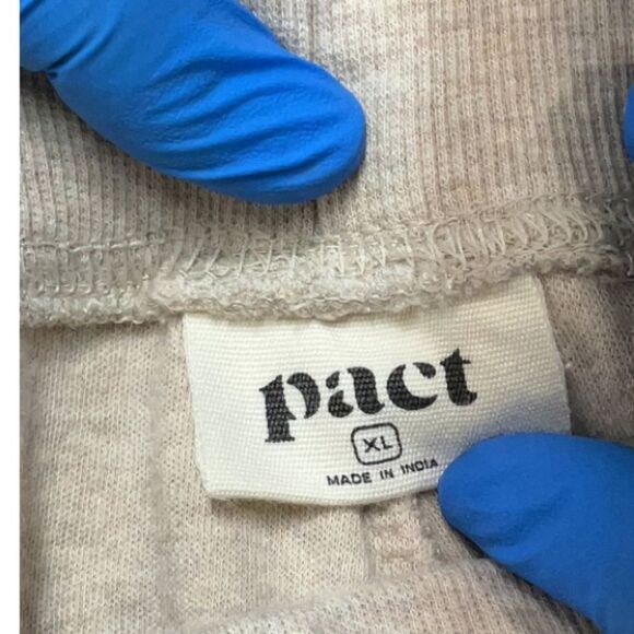 PACT 2 Piece SET AIRPLANE Color Block Funnel Neck Sweater and pants Size XL - Picture 10 of 11